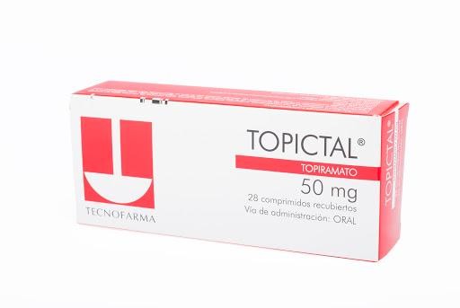 Topictal 50Mg Comprimidos Caja x28Com. Tecnofarma Topiramato