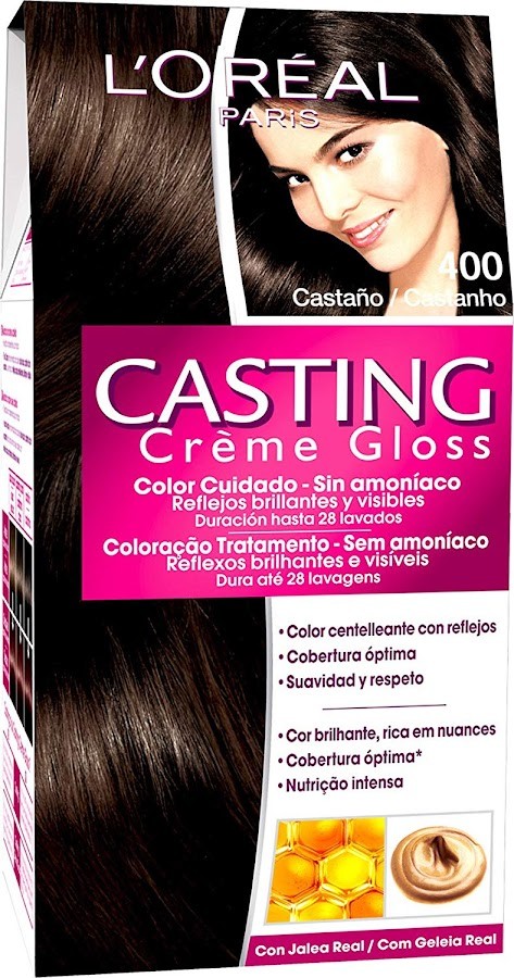 Cating Tinte Creme Gloss 400 Castaño Natural Sin Amoniaco x45gr.
