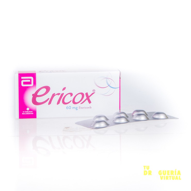 ERICOX 60MG TABLETAS CAJA X14TAB LAFRANCOL ETORICOXI