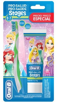 Pack Cepillo Oral B + Crema Oral B Toy Story x 75Ml