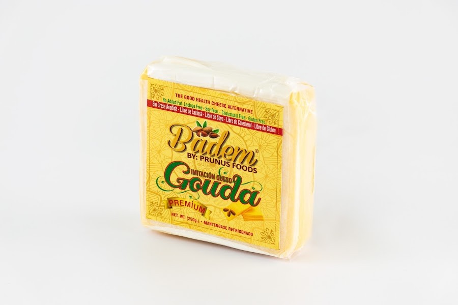 Queso De Almendra Gouda Tajado Badem x 250Gr