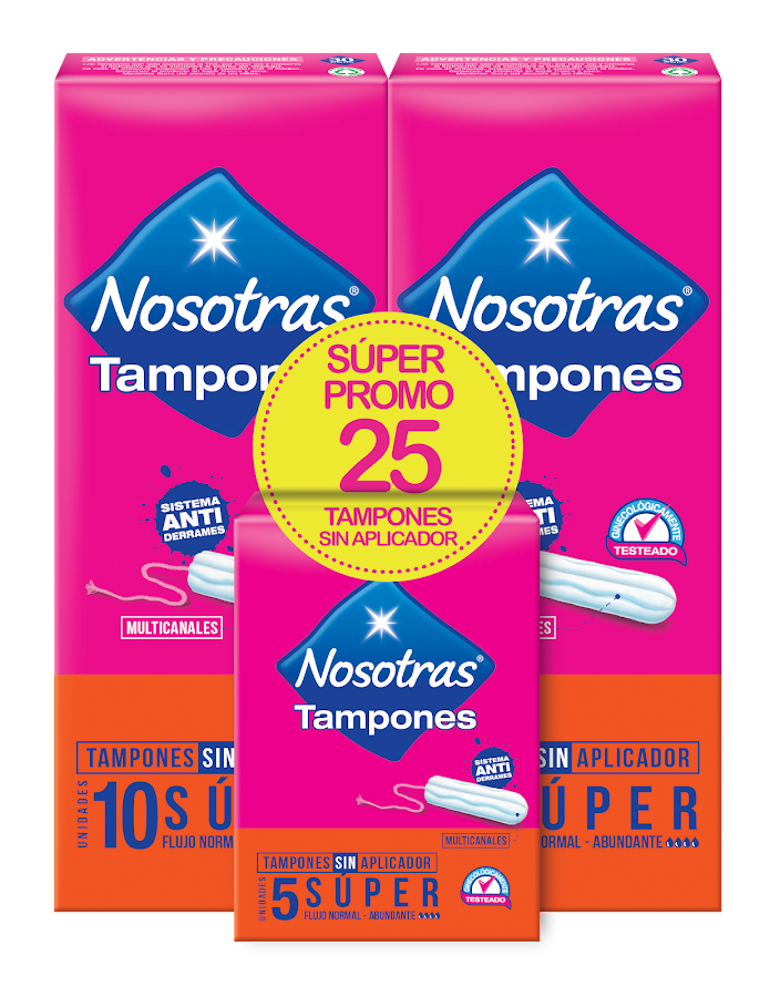 Oferta Tampones Nosotras Digital Regular x 25 Unid