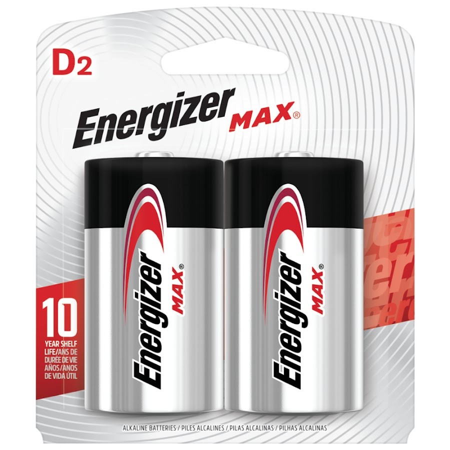 Pila ENERGIZER Max + Power Seal D2 x2und.
