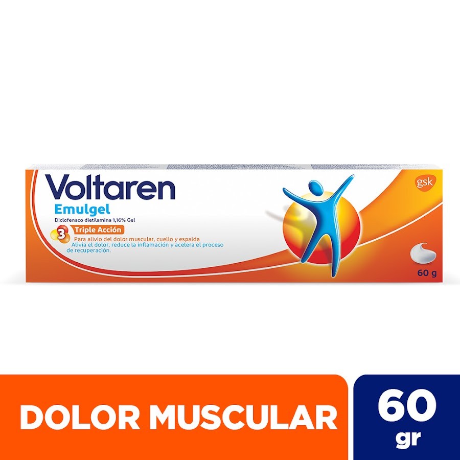 Voltaren Emulgel Gel 1% Gel Tubo x60G. Novartis Diclofenaco