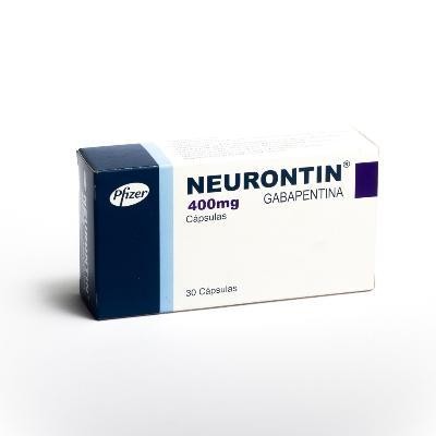 NEURONTIN 400mg Tabletas Caja x30Tab. PFIZER Gabapentina