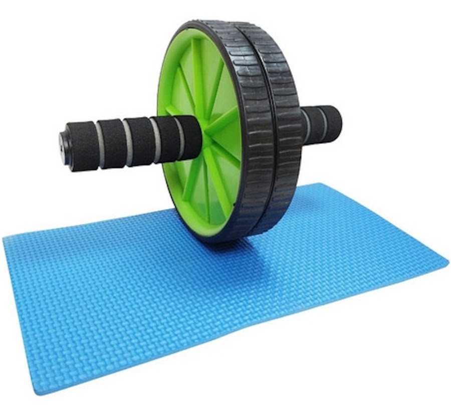 Rueda Abdominal Con Tapete Ejercicio Tonificador
