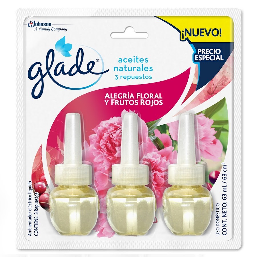 Oft Repuesto Ambientador Liquido Glade Electrico X3Und