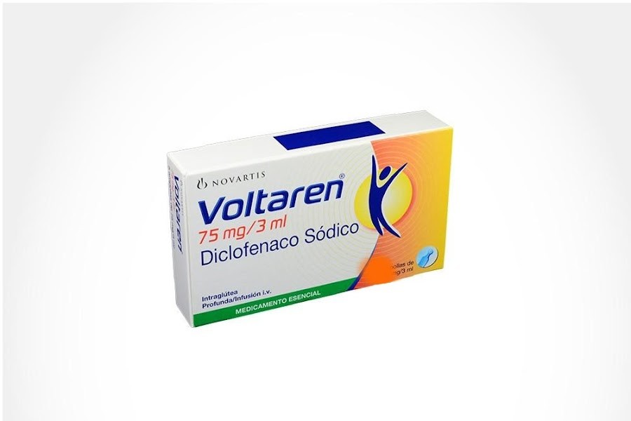 Fracción Voltaren 75Mg/3Ml. Frasco X1Amp. Novartis Diclofenaco Sódico