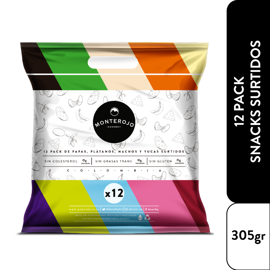 Pack Pasabocas Monterojo x 12Und