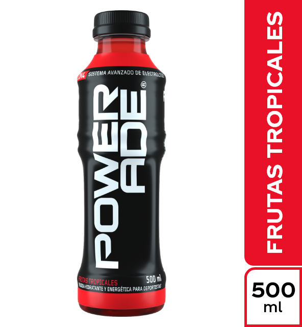 Bebida Powerade ION4 Frutos Tropicales Botella x 500ML