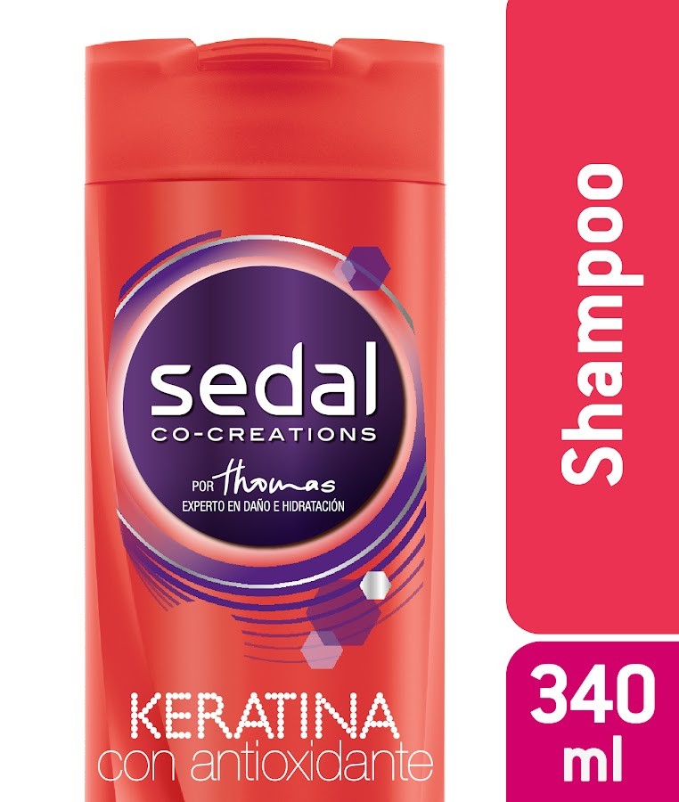 SHAMPOO SEDAL CO-CREATIONS KERATINA-ANTIOXIDANTE X 340 ML