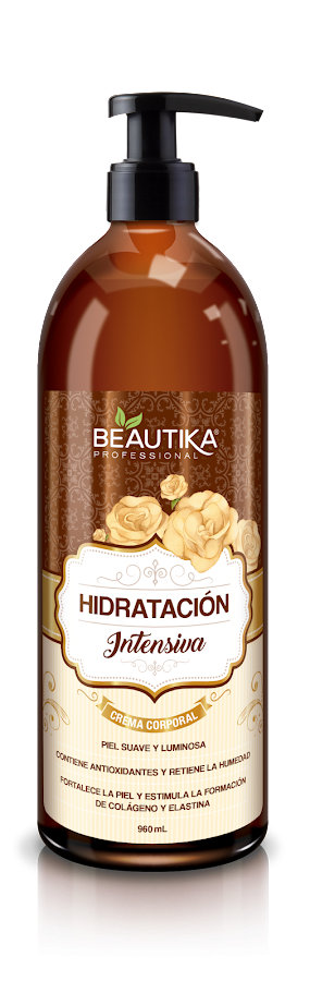 Crema Corporal Beautika Hidratación Intensiva x960ml