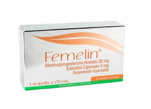 Femelin 25/5mg Amp. Caja X1Amp. LAF MEDROXIPROGESTERONA ESTRADIOL