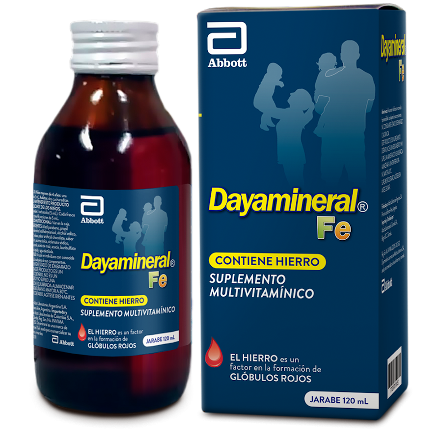Dayamineral Fe Abbott Sumplemento Multivitaminico x 120Ml