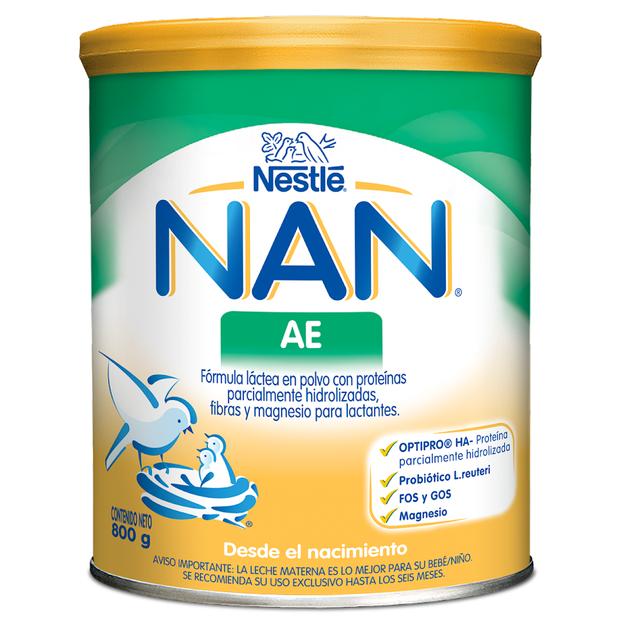 FÓRMULA INFANTIL NESTLE NAN AE X800G.
