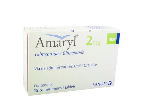 Amaryl 2Mg Comprimidos Caja X15Com. Sanofi Glimepirida