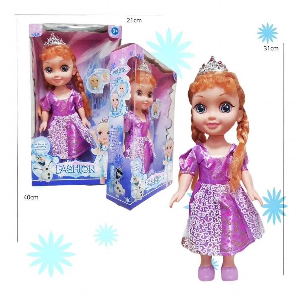 MUÑECA FROZEN ANA JUGUETE JUGUETERIA JUEGOS DJ0179-2