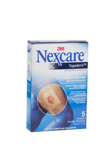 Apósito 3M Nexcare Tegaderm Film Transparente 6x7 Cm. x5Und.