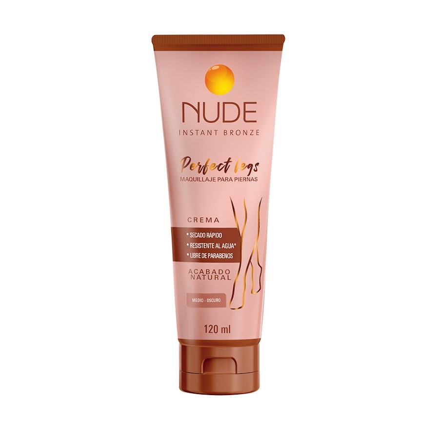 Crema Nude Bronceo Instantáneo Tono Medio Oscuro 120ML