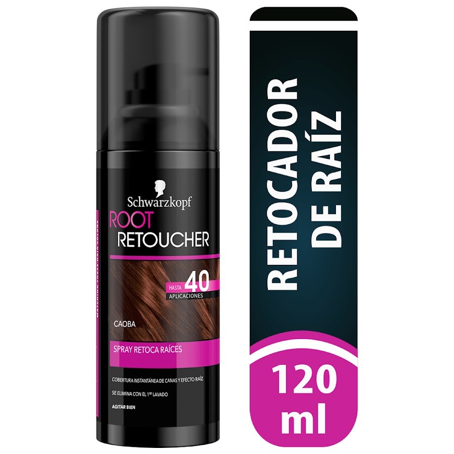 Retoca Raices Root Retoucher Caoba spray x120ml