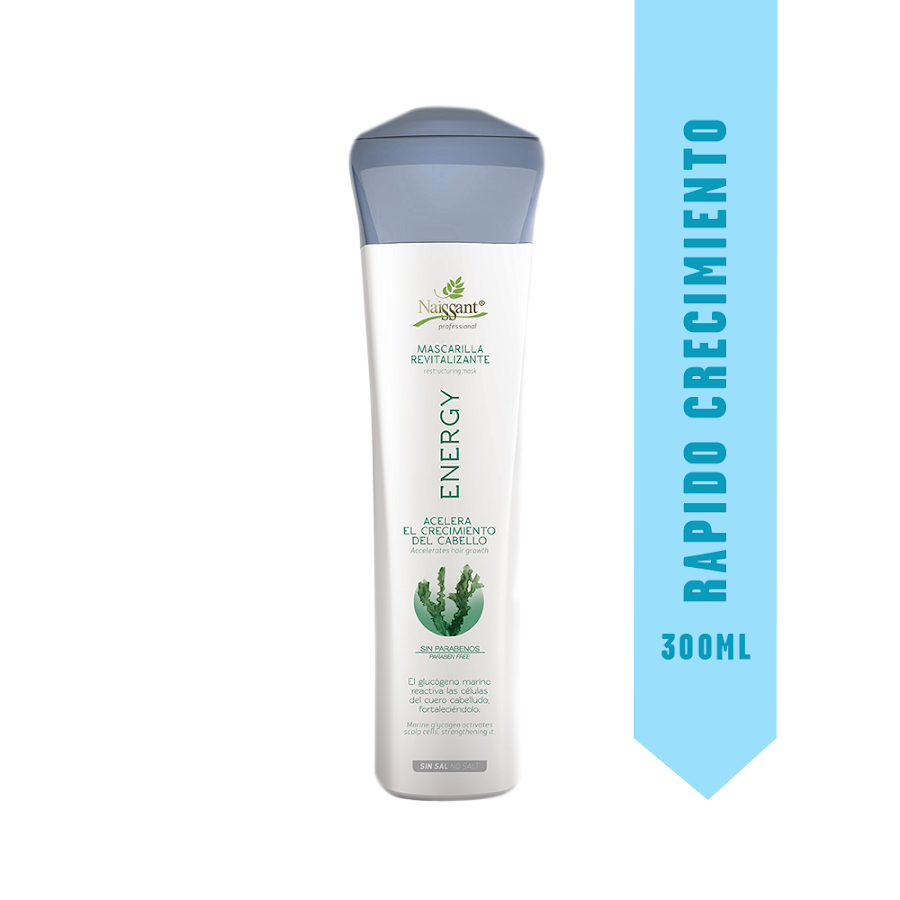 Mascarilla Naissant  Energy,Crecimiento del Cabello x 300Ml
