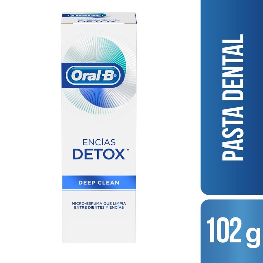 Crema Dental OralB Detox Deep Clean 75 Ml