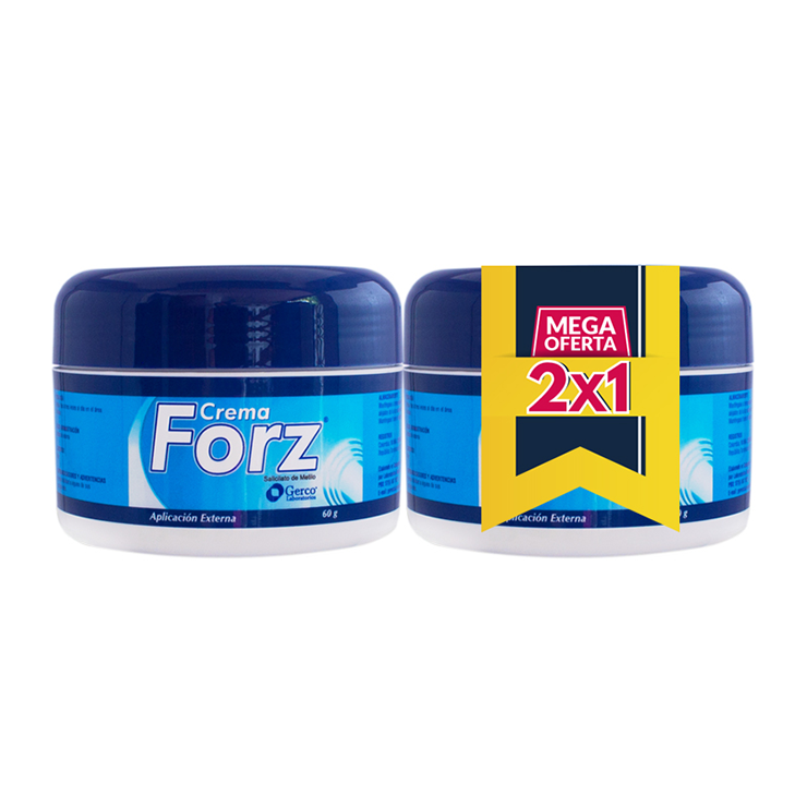 OFT Crema Forz Pote Gerco Aplicacion Externa  Salicinato De Metilo X60G. Pague 1 lleve 2