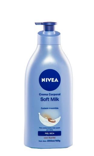 Crema NIVEA Corporal Soft Milk Piel Seca Hydra IQ5 Karité x1000Ml