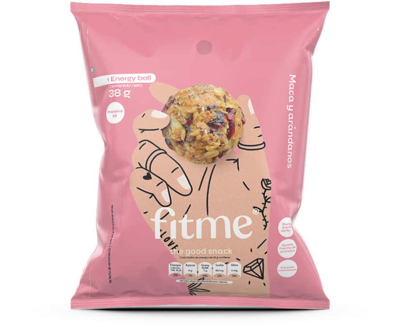 Energy Balls Fit Me Maca y Arandanos Superfuds 40g