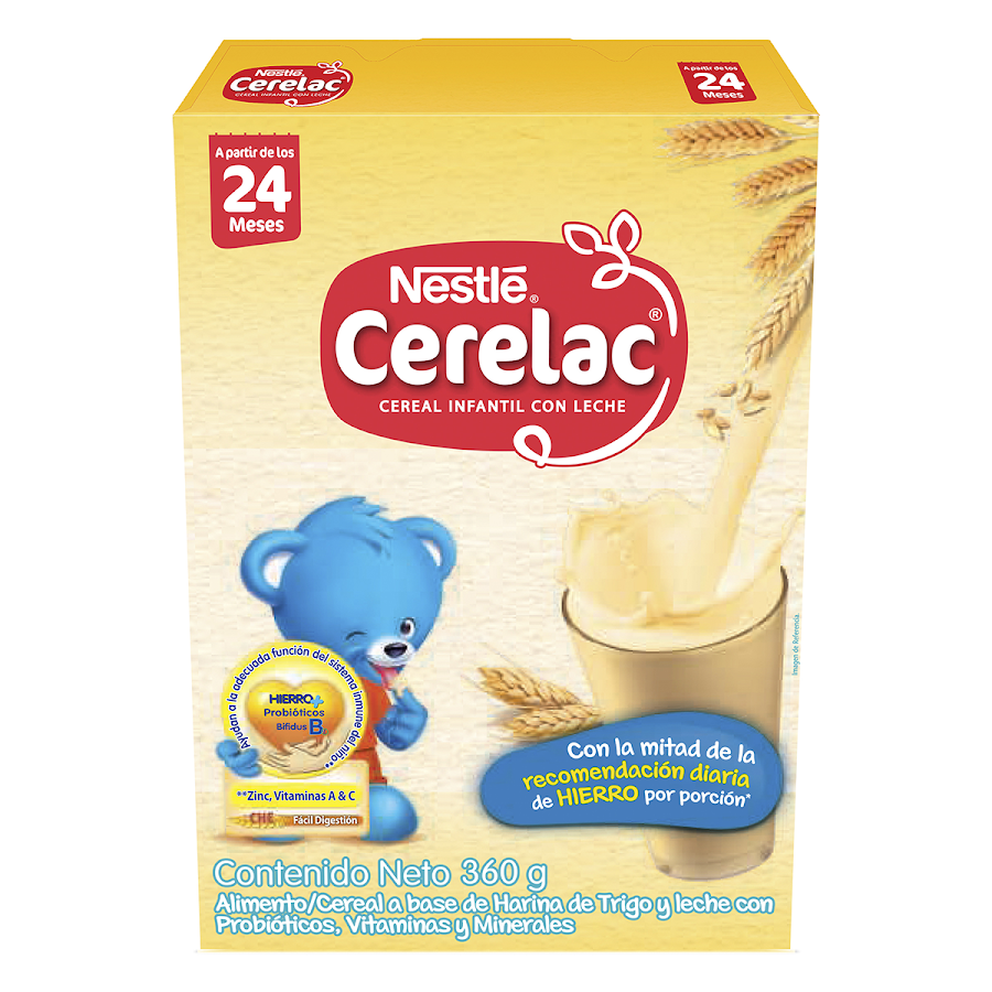 CEREAL NESTUM CERELAC CON PROBIÓTICOS X360G
