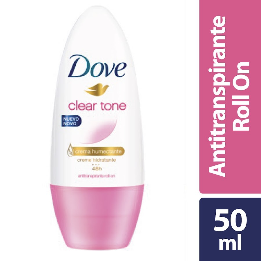 Desodorante Roll On Dove Clear Tone x50Ml