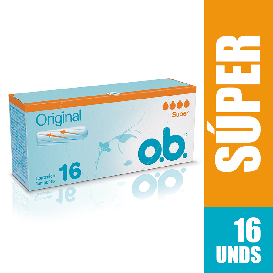 Tampón o.b Digital Súper x 16 und