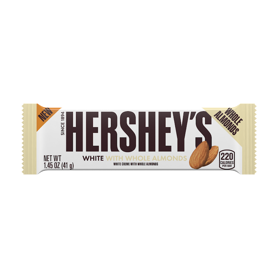Chocolate Hersheys Almendra White x 41Gr
