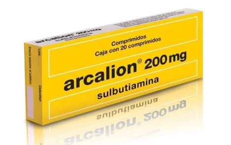 Arcalion 200mg x 20 Tab recub Servier Sulbutiamina