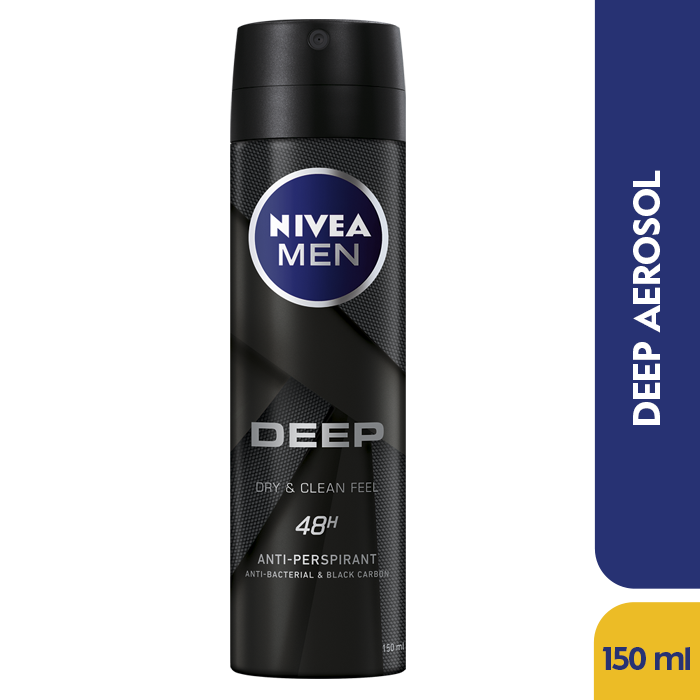 Desodorante nivea Deep 150 ml spray