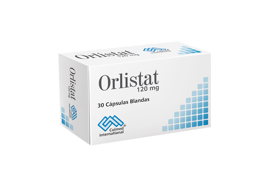 ORLISTAT 120MG COLMED CAJA X 30 CAPSULAS