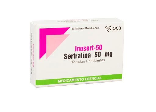 Inosert-50Mg Tabletas Caja X30Tab. Ipca Sertralina