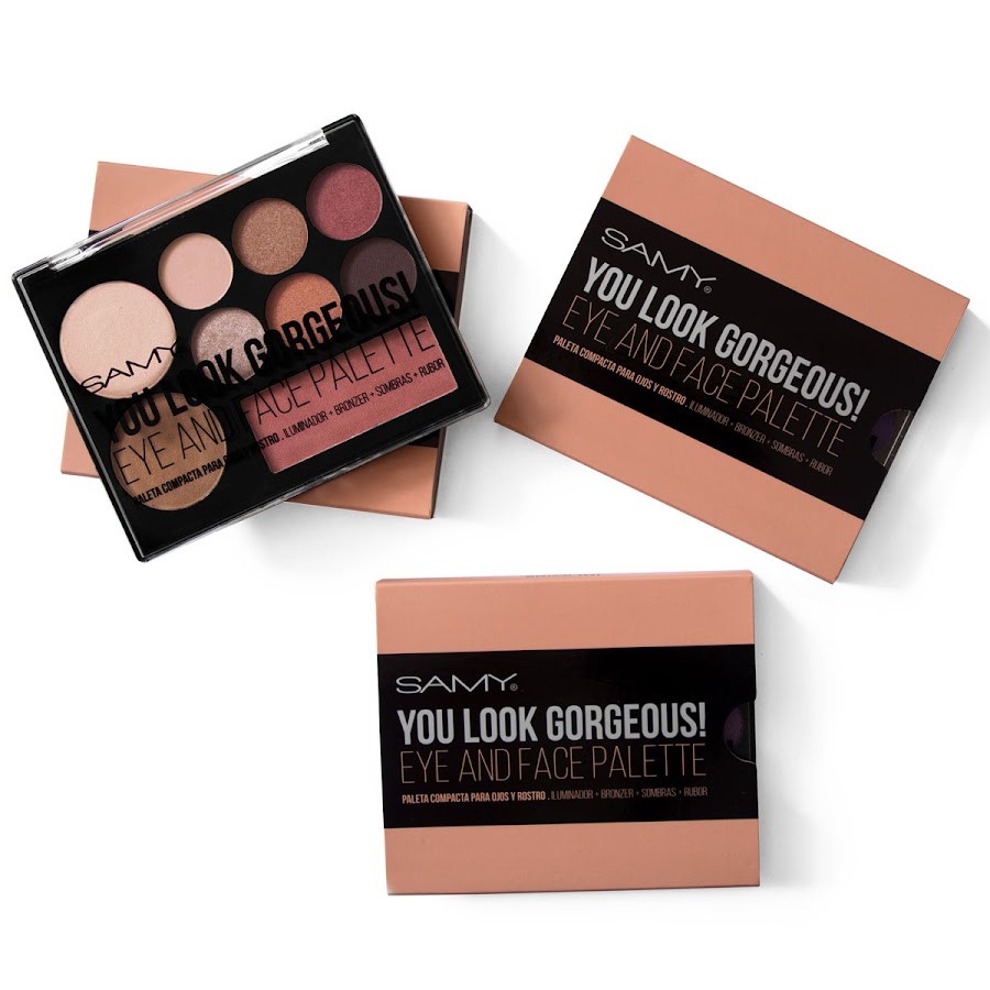 Paleta Compacta Samy Ojos y Rostro #2 Mystical Fest x 1und