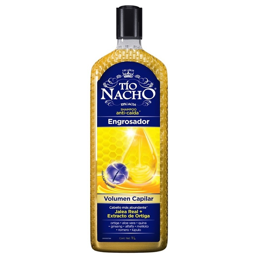 Shampoo Capilar Tío Nacho Engrosador 1 Lt