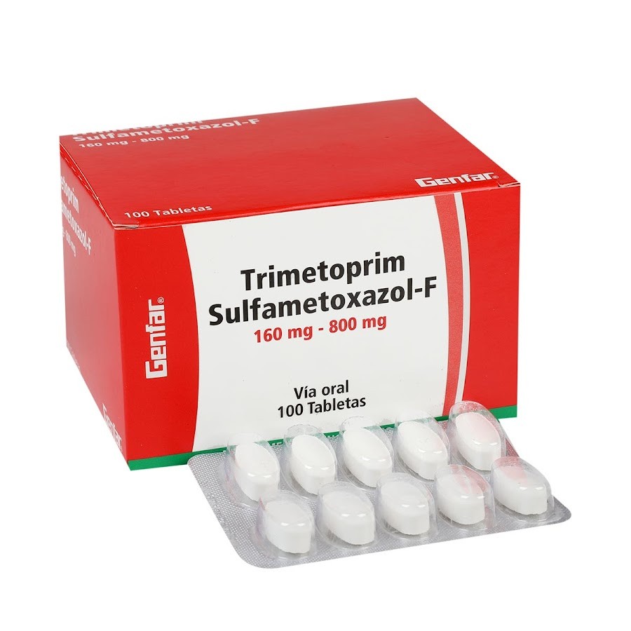 Trimetoprim 160Mg Sulfametoxazol-F 800Mg Genfar Blister x 10Tab