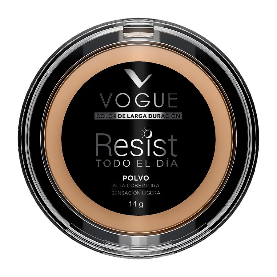 Polvo Compacto Vogue Miel Larga Duracion  X 1Und