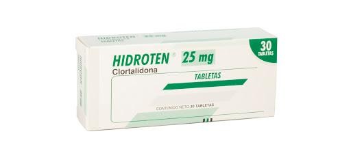 Hidroten 25Mg Tabletas Caja X30Tab. Farma Clortalidona