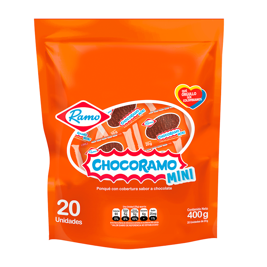 PONQUÉ RAMO CHOCORAMO MINI X20UND.
