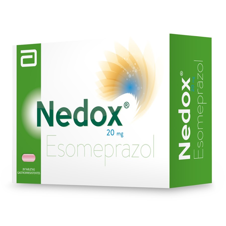 Nedox 20Mg Abbott Esomeprazol caja x 28 Tabletas