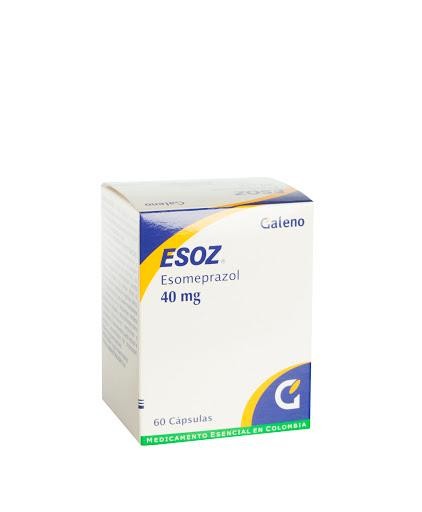 Esoz 40Mg Capsulas Caja X60Cap. La Santé Esomeprazol