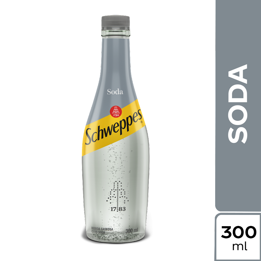 Gaseosa SCHWEPPES Soda x300Ml
