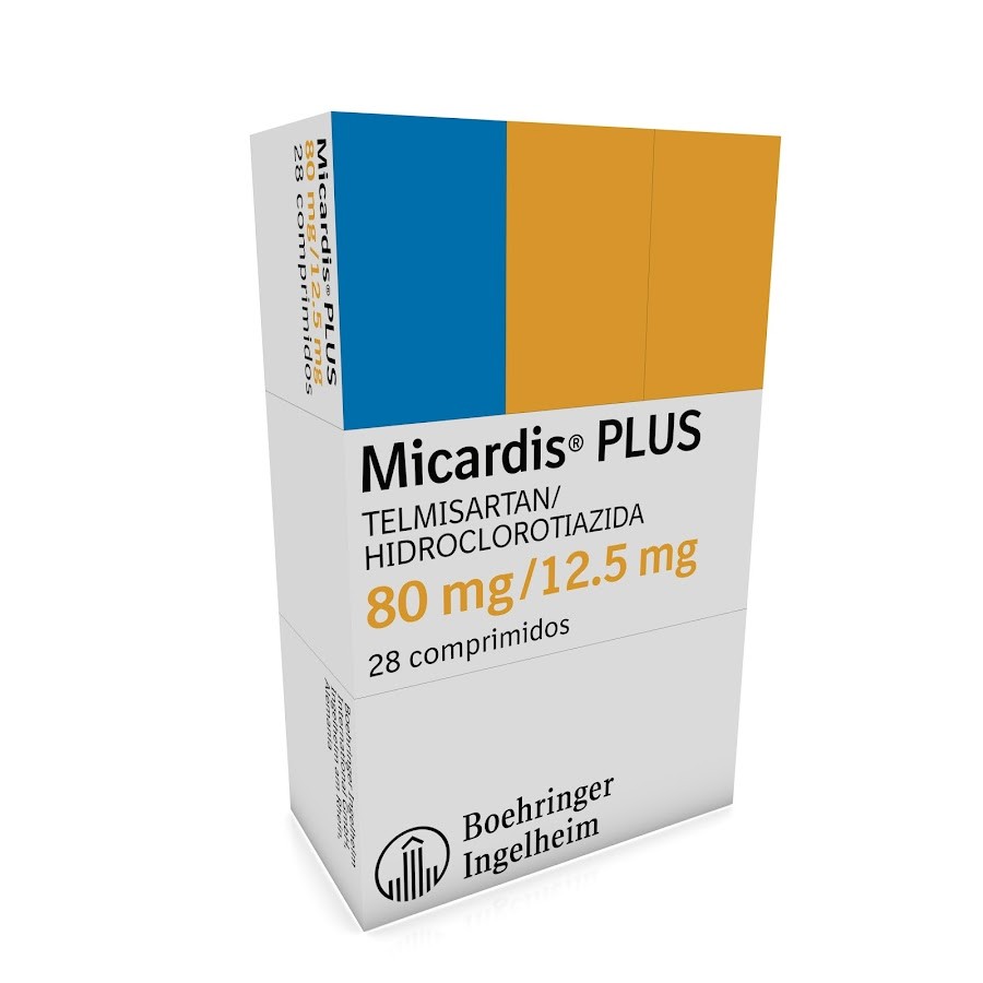 Micardis Plus 80/12.5Mg Caj. x28Com. BOE Telmisartan Hidroclorotiazida