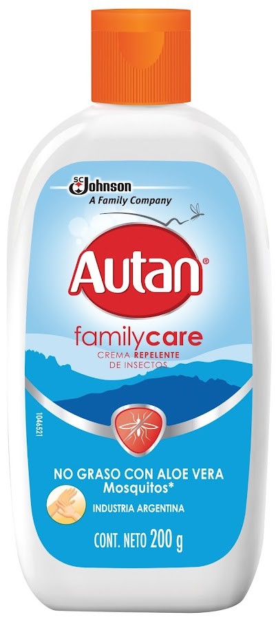 Repelente AUTAN Family Care No graso Aloe Vera x200g