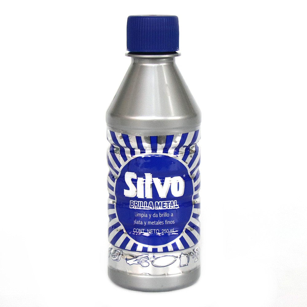 LIMPIA METALES SILVO x 250