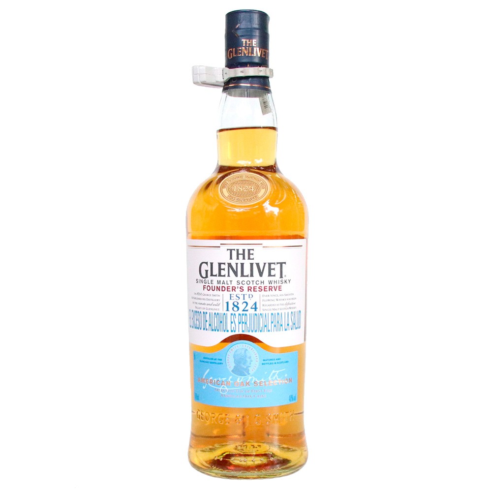 WHISKY GLENLIVET FOUNDERS x 700ML